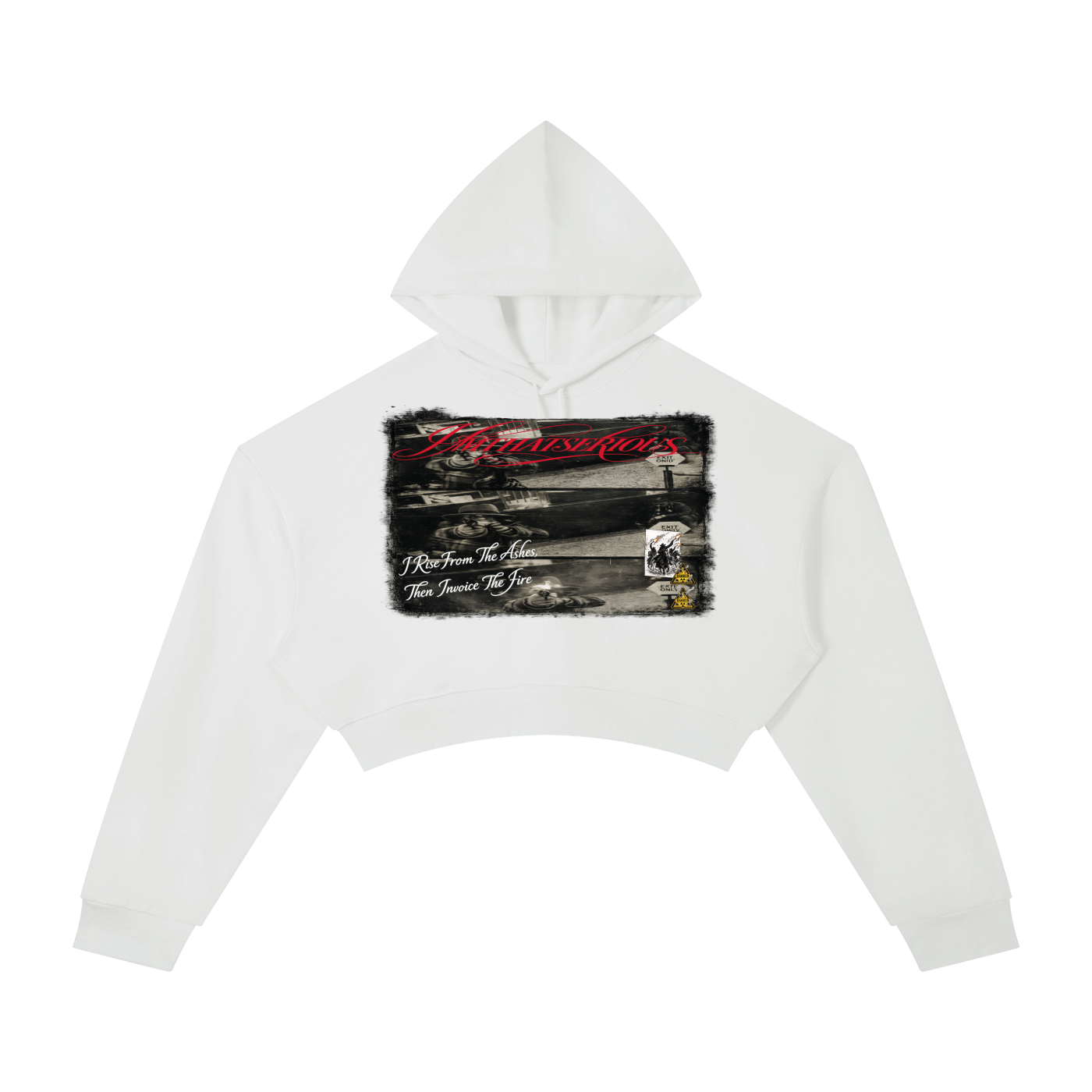 Essential Cropped Hoodie