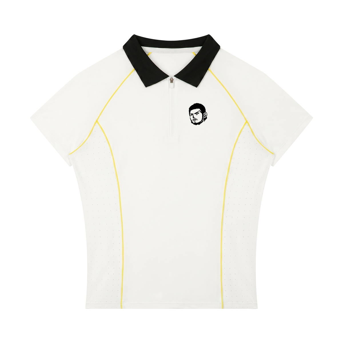 Overachievers Club' Women’s Slim Fit Quarter-Zip Polo Shirt