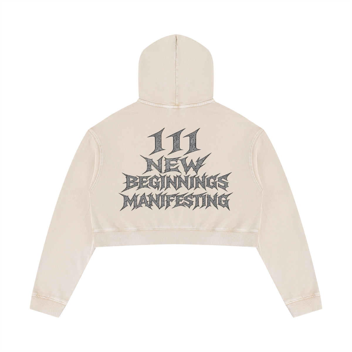 Alicia Keys' Mineral Washed Crop Hoodie & Sweatpant Tracksuit