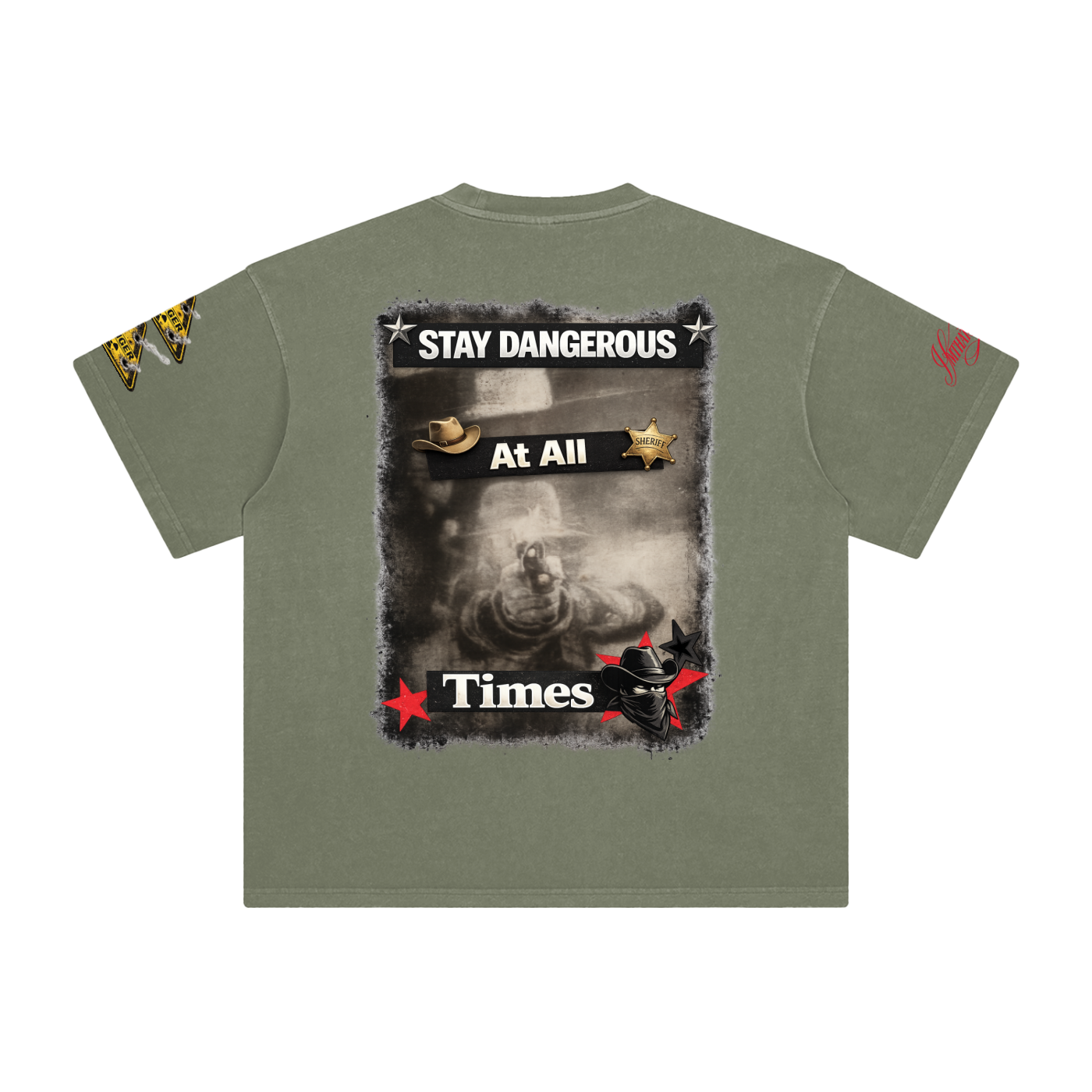 Enzyme Washed T-Shirt