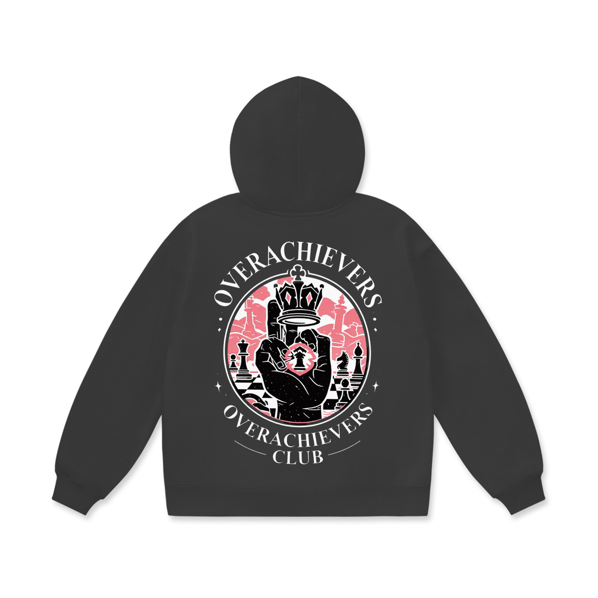 Overachievers Club' Fleece Shorts, Sweatshirt & Hoodie Fit