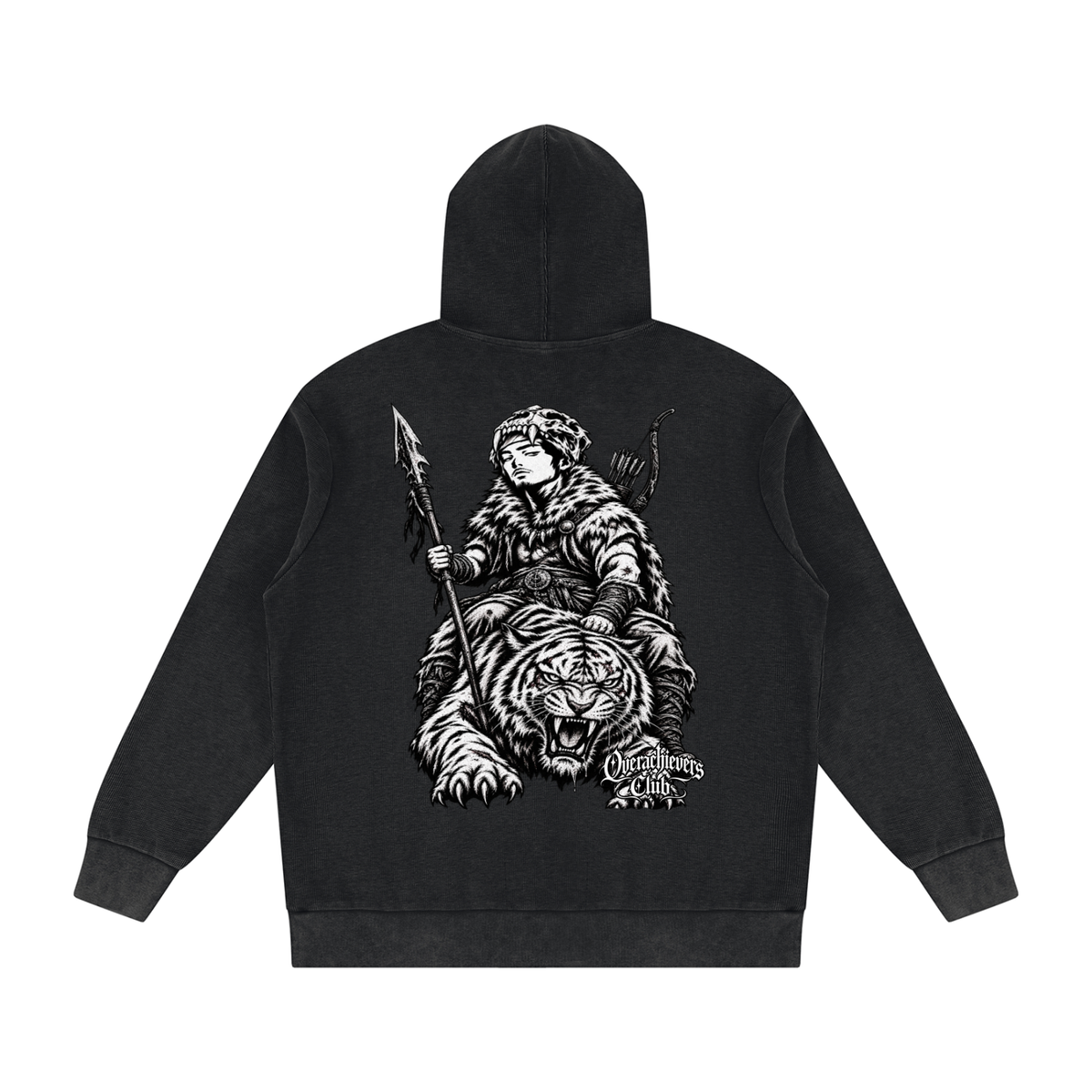 Overachievers Club' Mineral Wash Oversized Hoodie