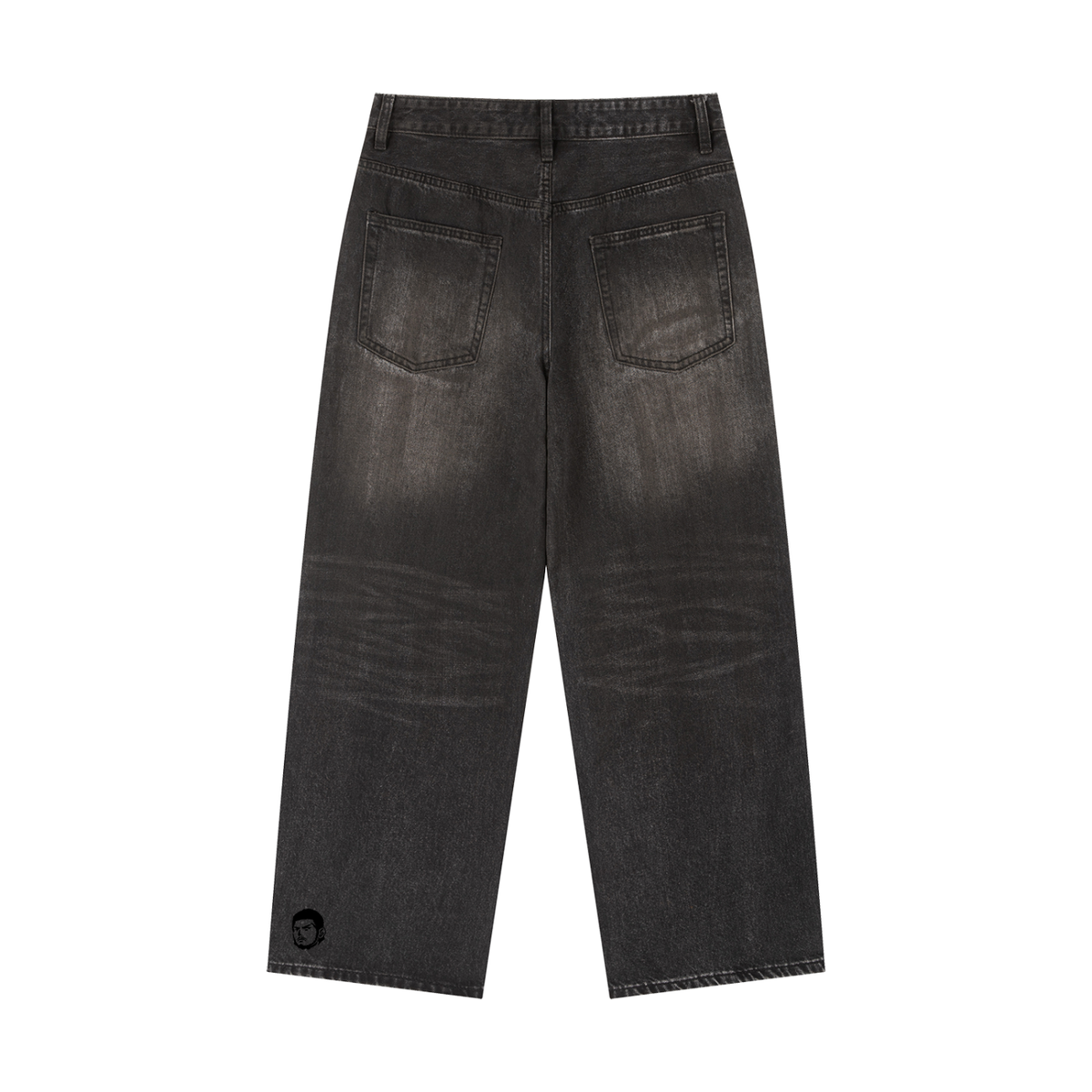 Vintage Wash Denim Jeans
