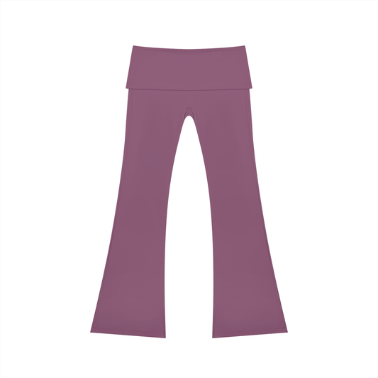 Women's High Rise Flared Yoga Pants & Bra