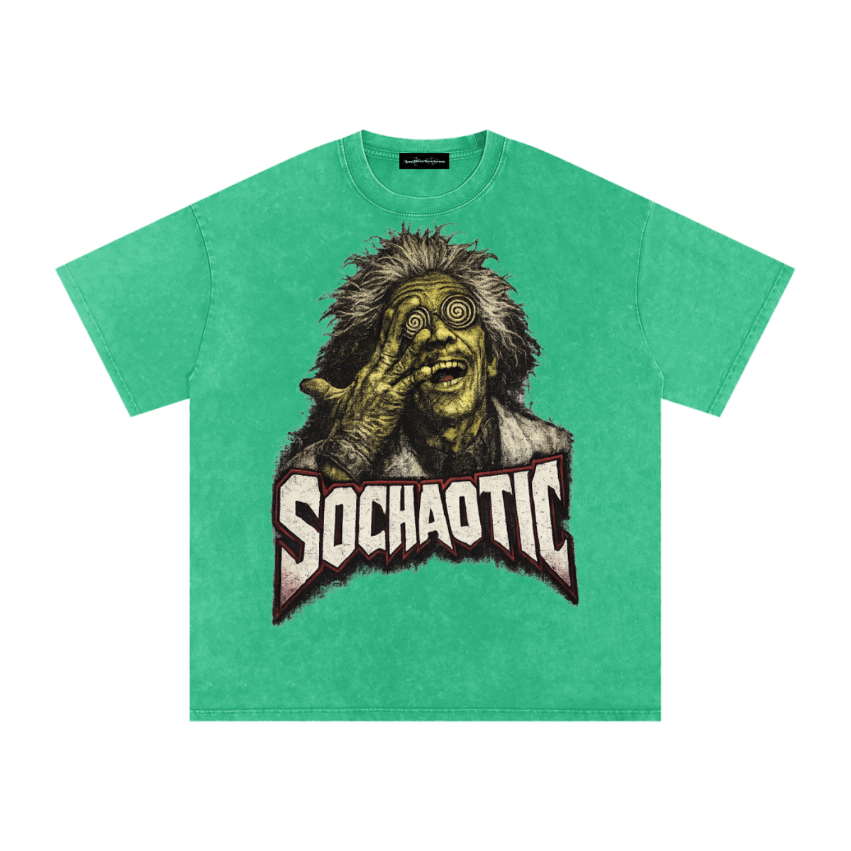 SoChaotic’ Snow Washed Oversized T-Shirt