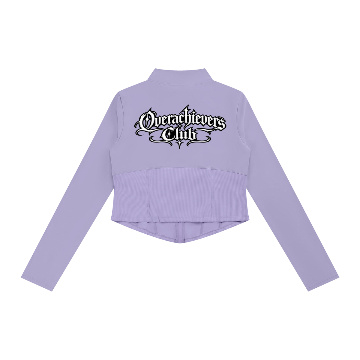 Overachievers Club' Women's Slim Fit Full-Zip Yoga Jacket