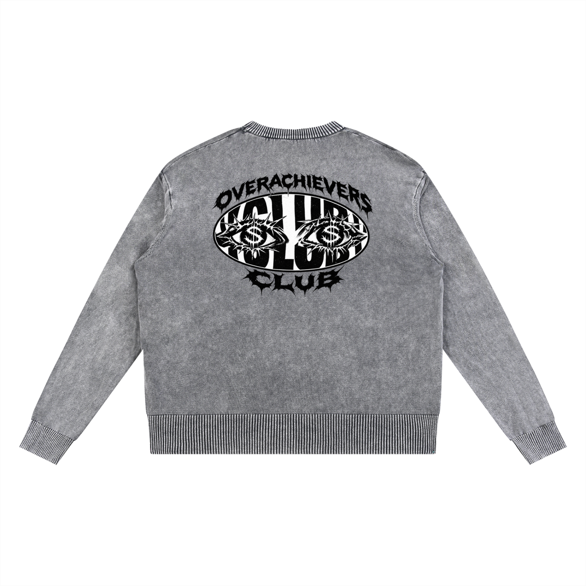 Mineral Wash Oversized Sweater