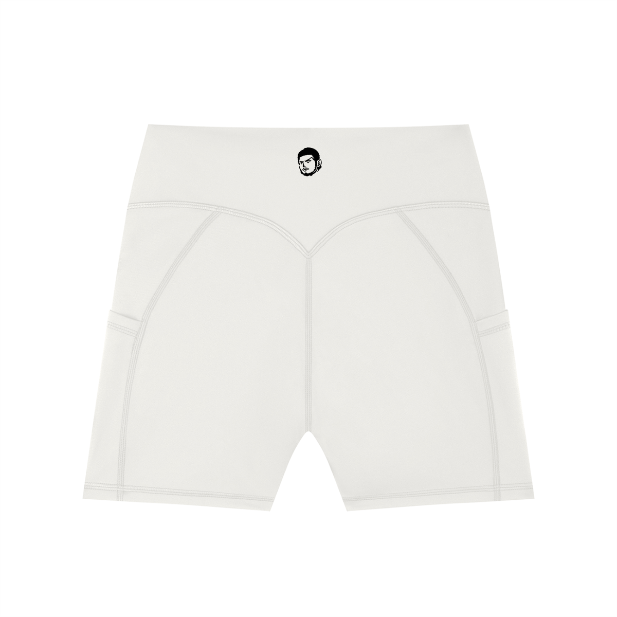 Women's High-Waisted Pocket Biker Shorts