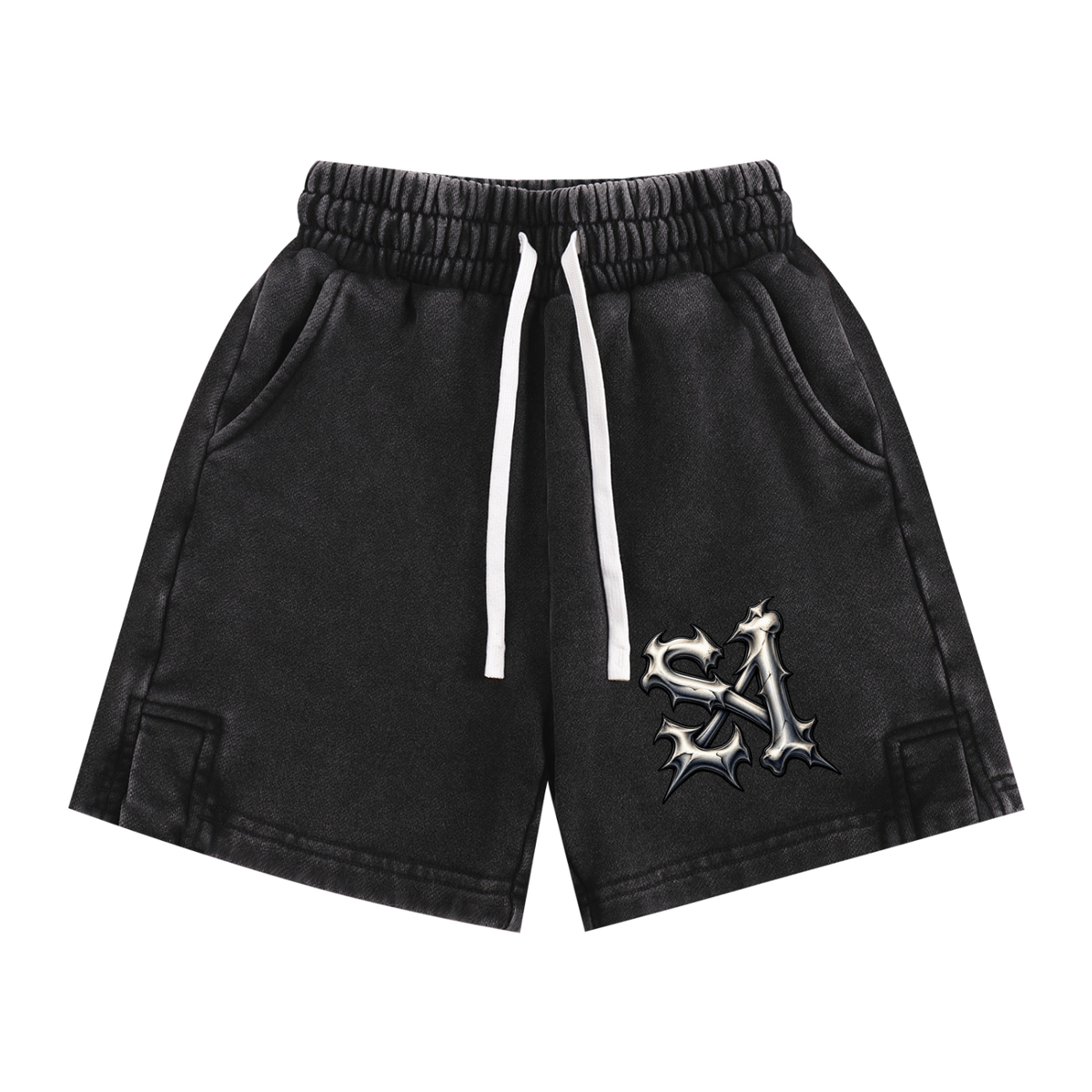 Serious1' Snow Washed Kids' T-Shirt & Shorts Fit