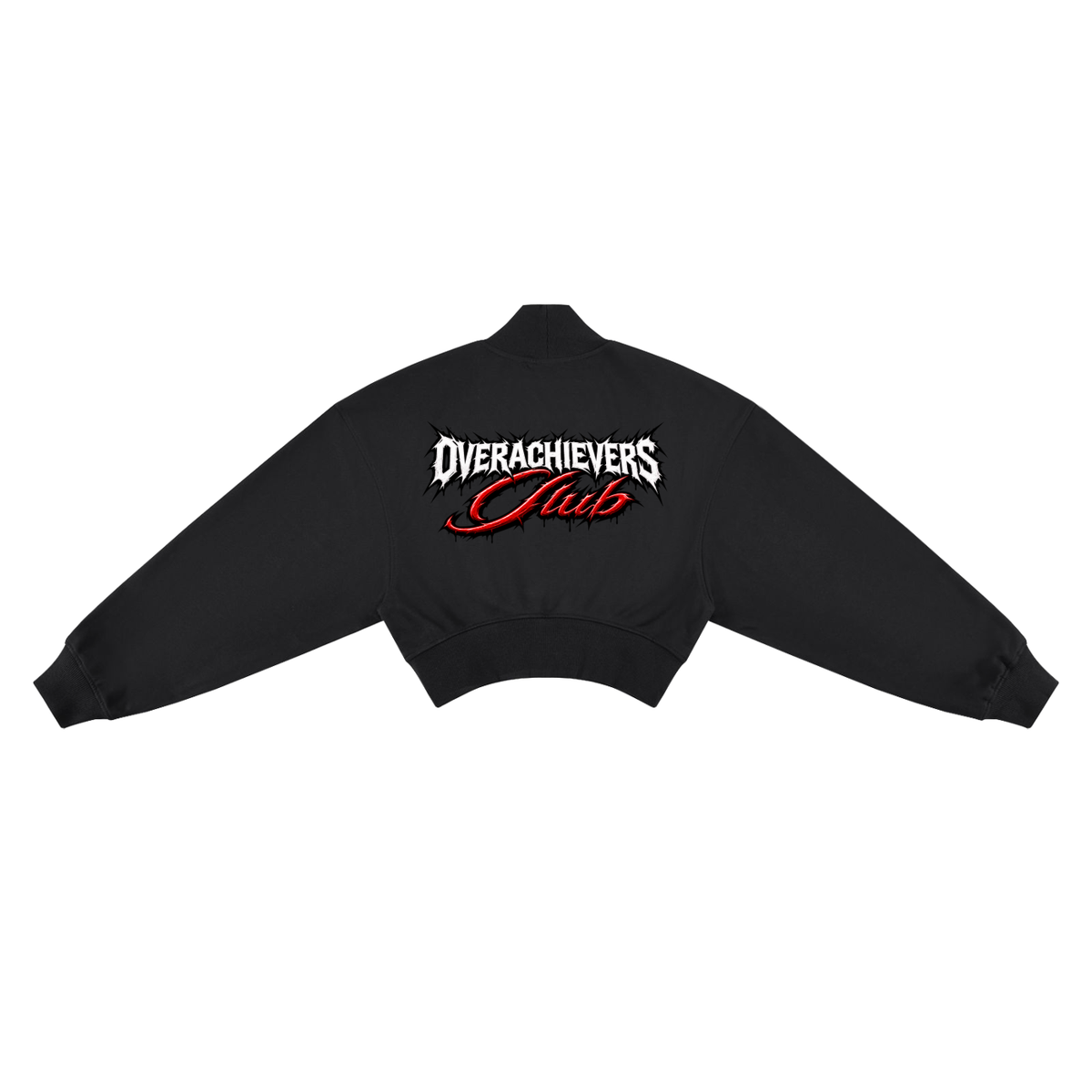 Sudadera corta de cuello alto para mujer Carti
