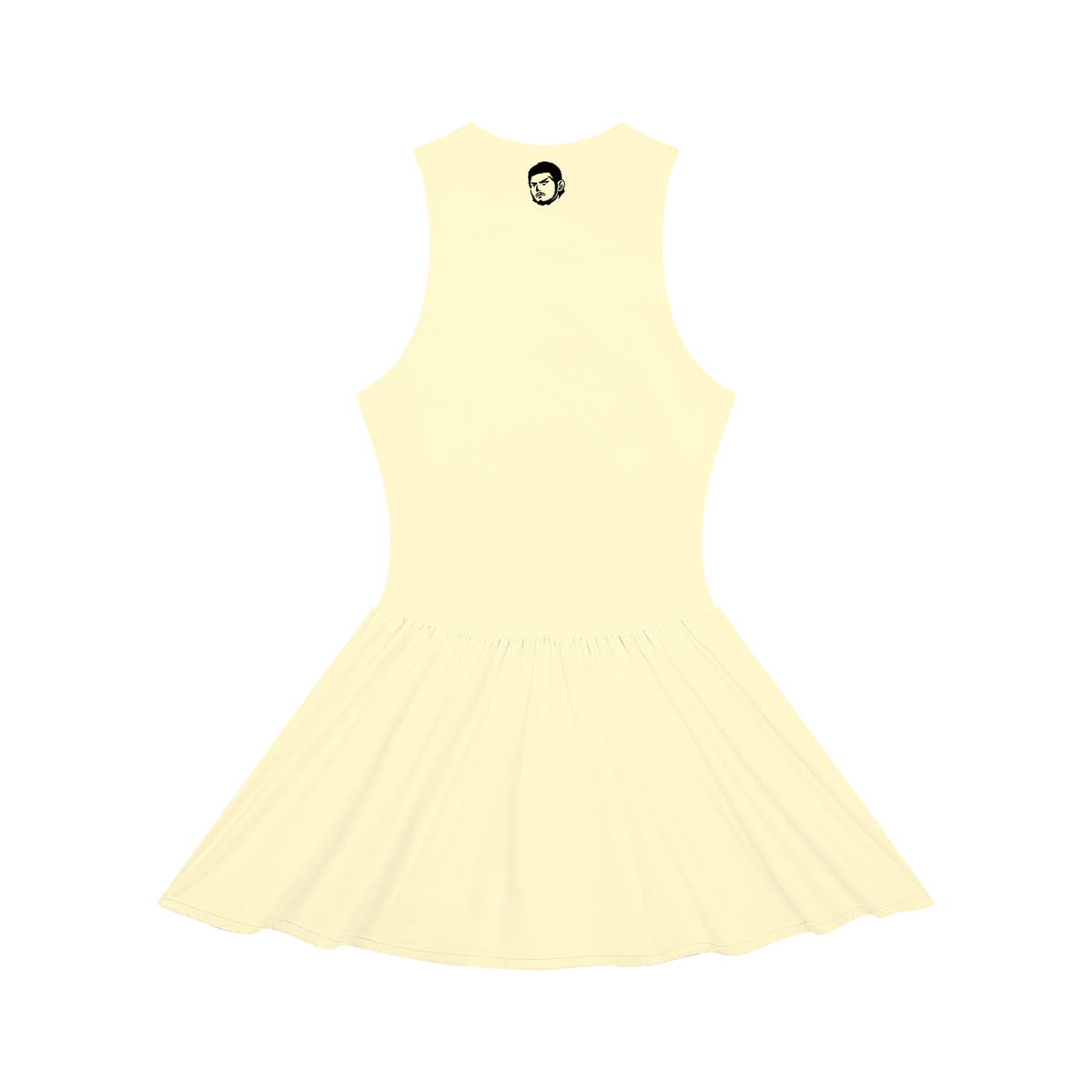 Women’s Ruched Sleeveless Full-Zip Dress