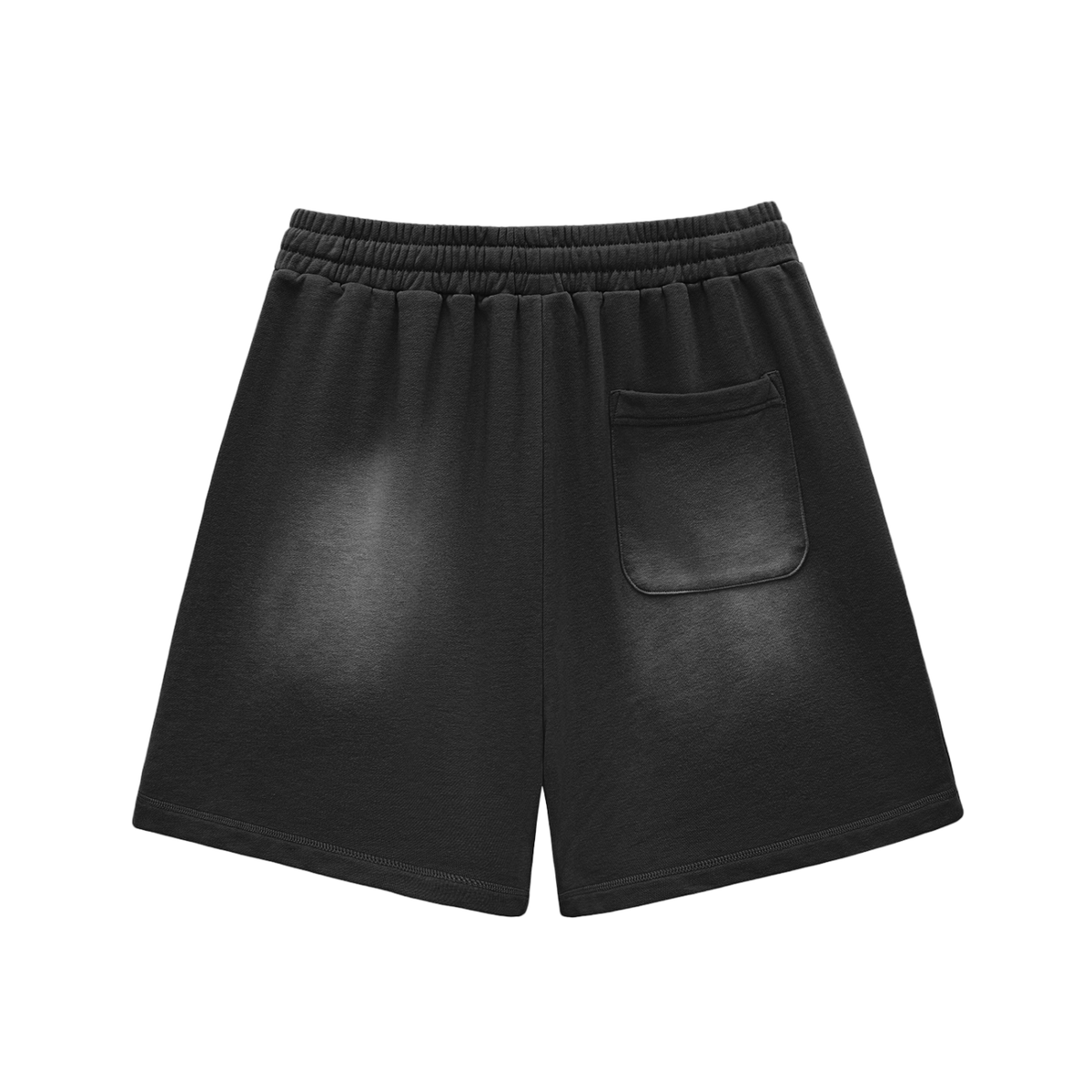 Overachievers Club' Sun Fade Raw Edge T-Shirt & Shorts