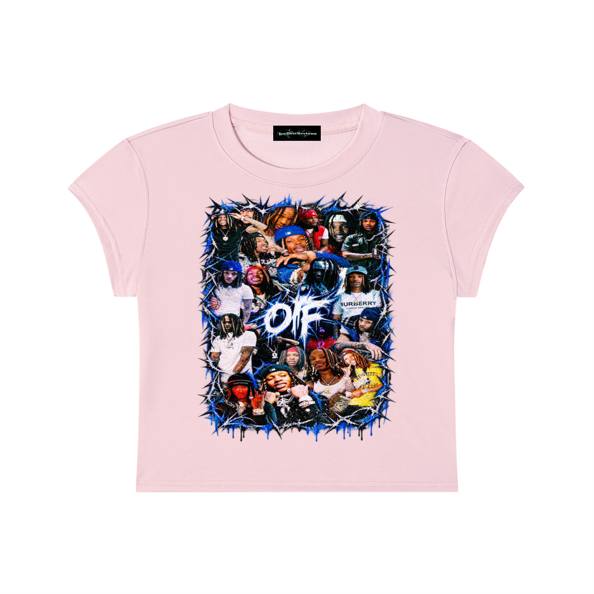 Von' Women's Slim Cropped T-Shirt