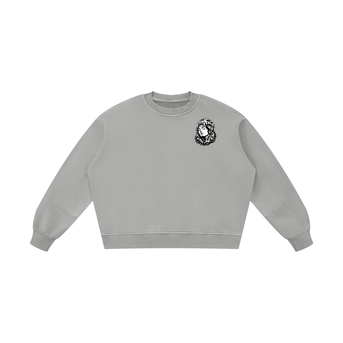 Overachievers Club' Boxy Vintage Washed Hoodie, Sweatpant & Sweatshirt Fit