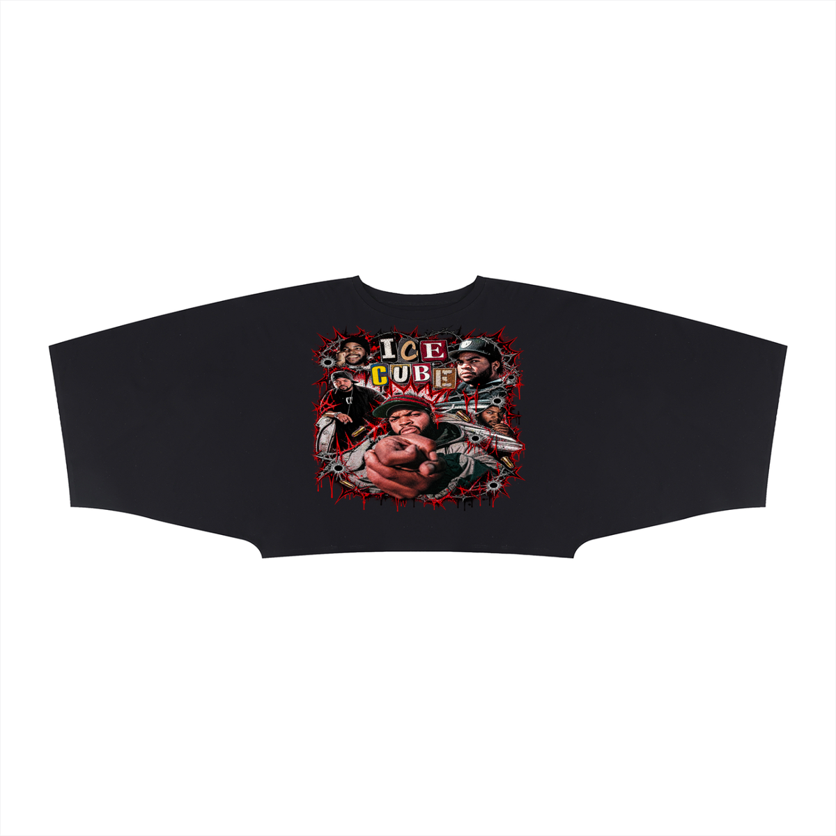 Ice Cube' Women's Boxy Batwing Sleeve T-Shirt