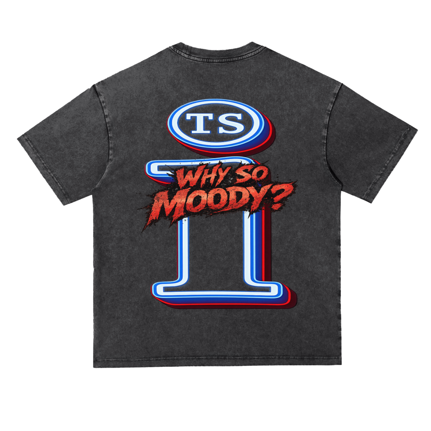Snow Washed Heavyweight Oversize T-Shirt
