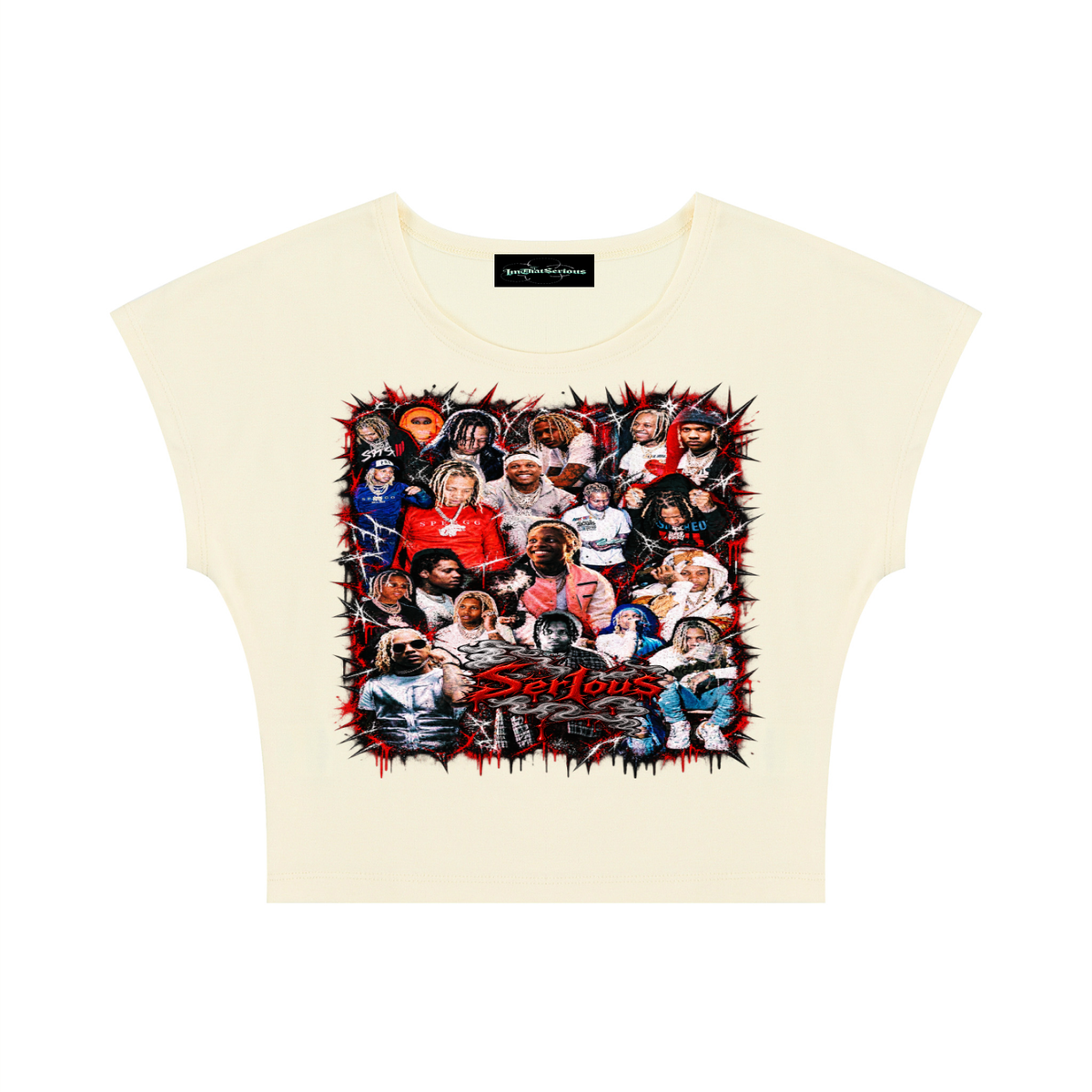 Durk' Women's Slim Crop T-Shirt