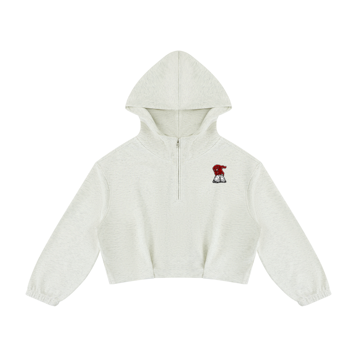 Overachievers Club' Women’s Boxy Quarter-Zip Hoodie