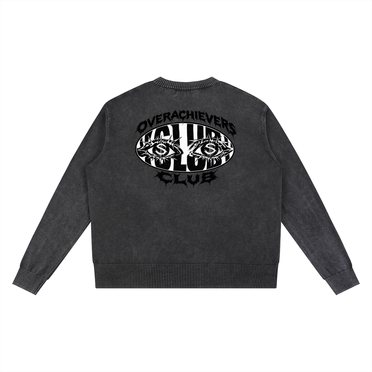 Mineral Wash Oversized Sweater