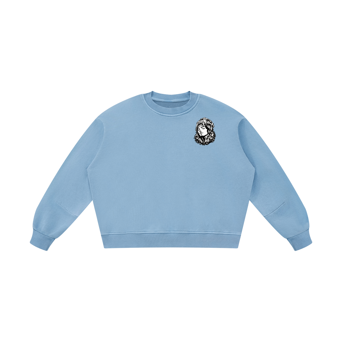 Overachievers Club' Boxy Vintage Washed Hoodie, Sweatpant & Sweatshirt Fit