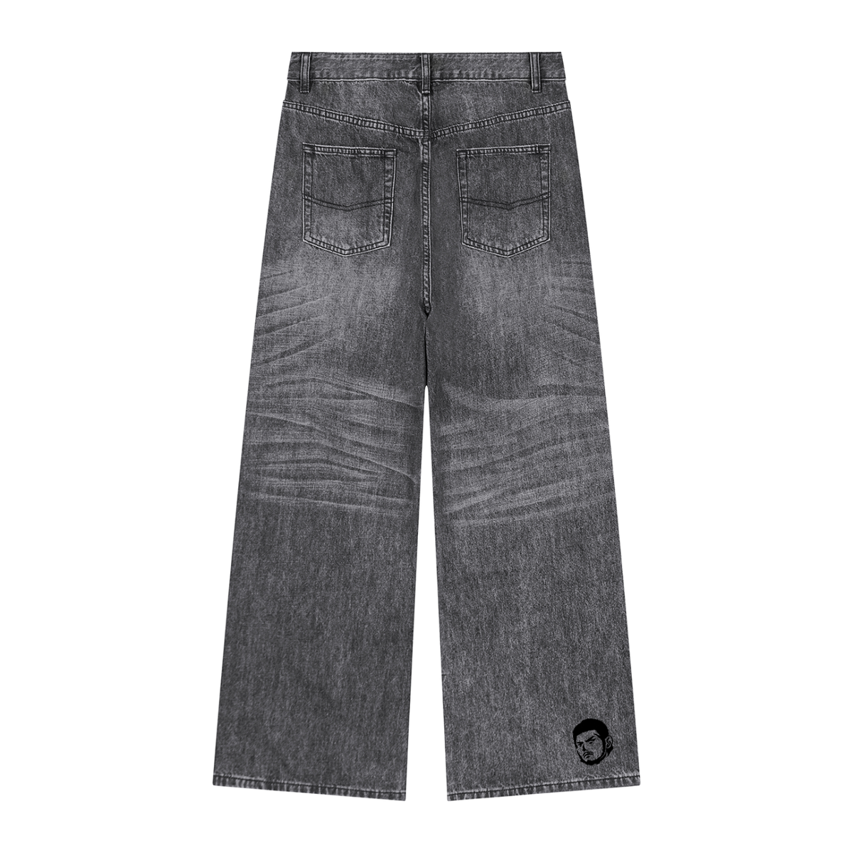 Men's Vintage Wash Denim Jeans