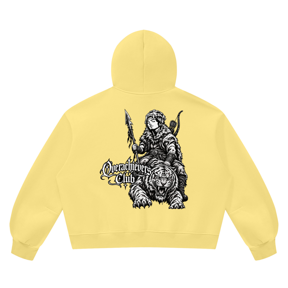 Overachievers Club' Vintage Wash Boxy Fleece Hoodie & Sweatpant