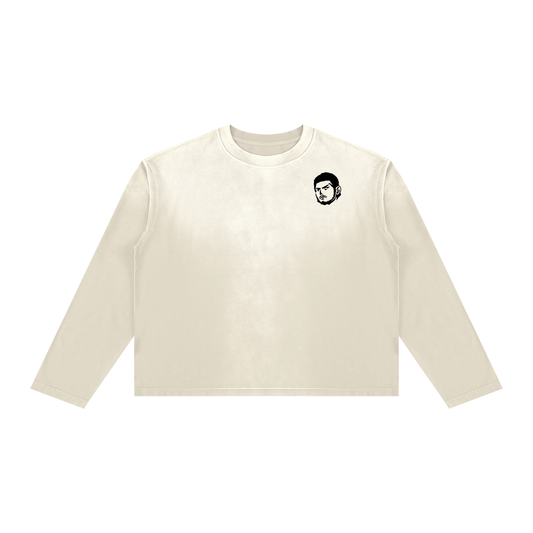 Overachievers Club' Sunfade Boxy Long Sleeve Tee