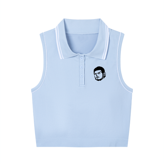 Women's Polo Yoga Tank Top & Skirt