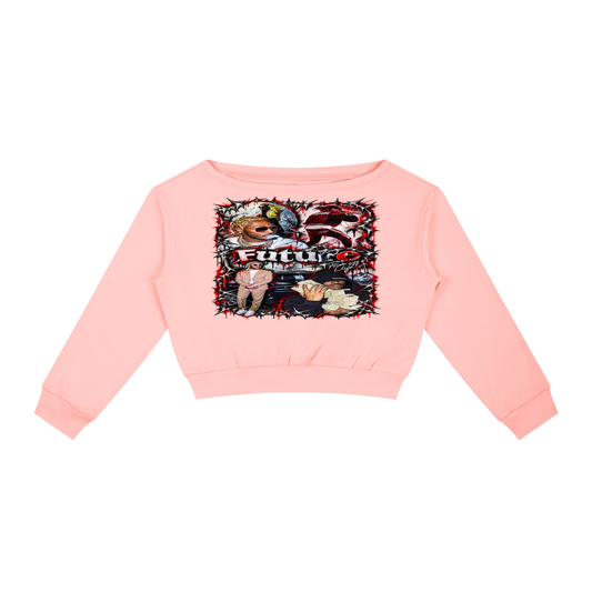 Future' Women's Off-Shoulder Sweatshirt