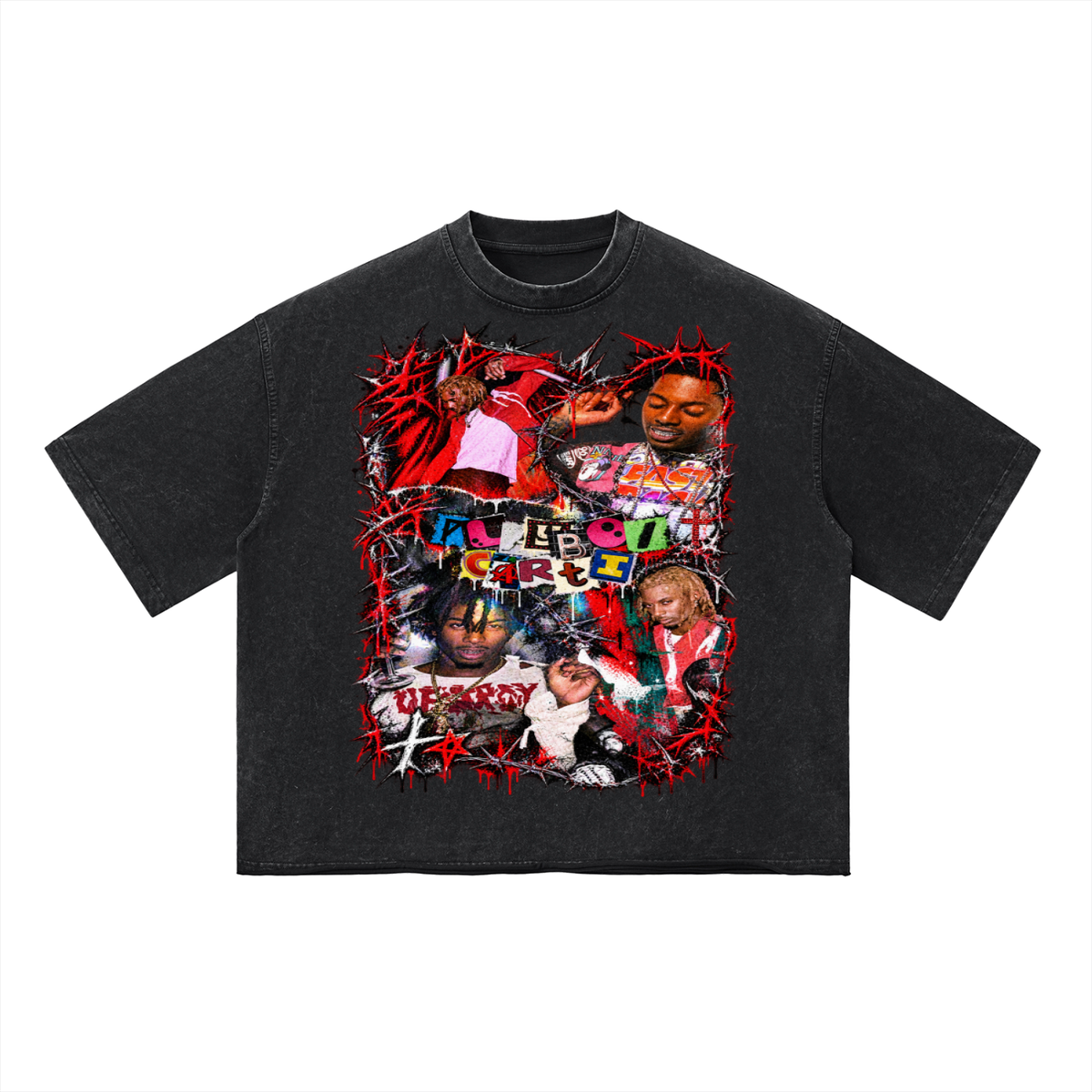 Carti' Vintage Wash Boxy T-Shirt