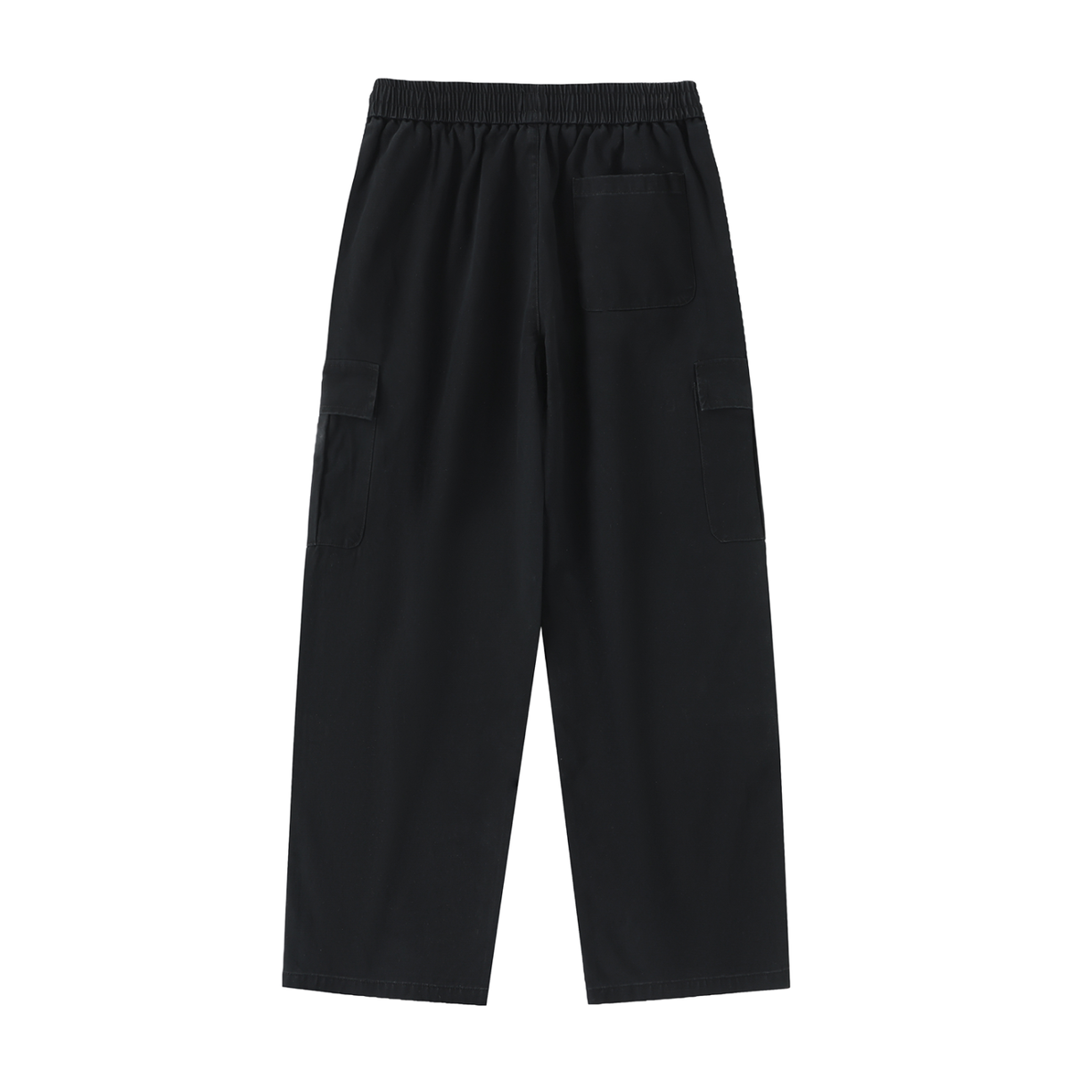Drawstring Waist Cargo Pants