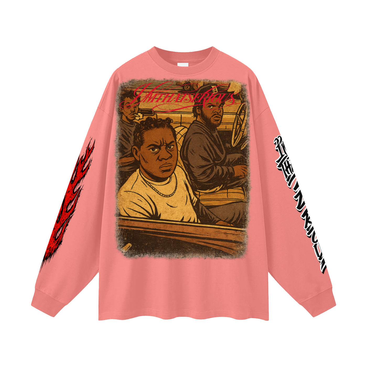 Oversized Unisex Long Sleeve T-Shirt