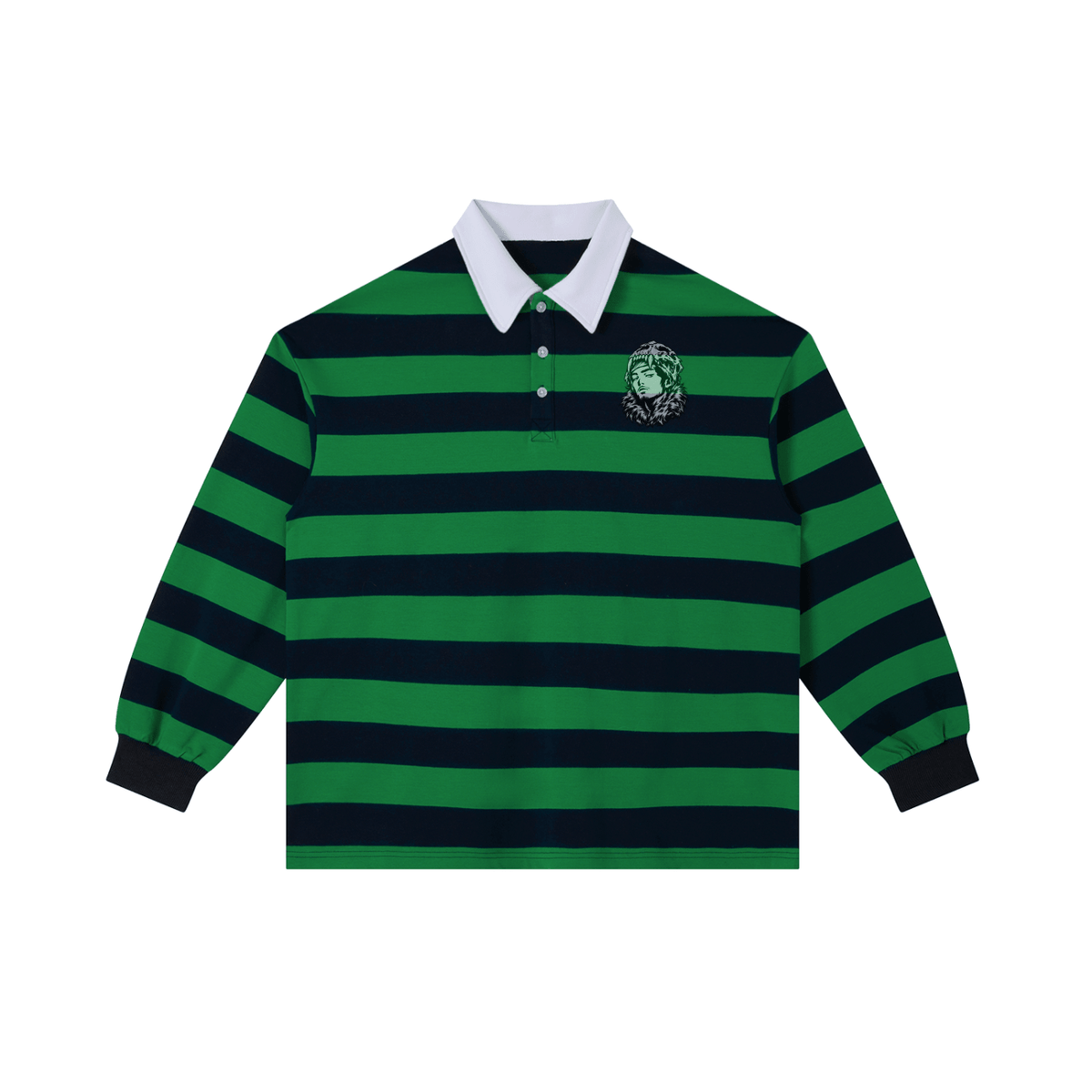 Overachievers Club' Color Block Stripe Polo Shirt - ImThatSerious