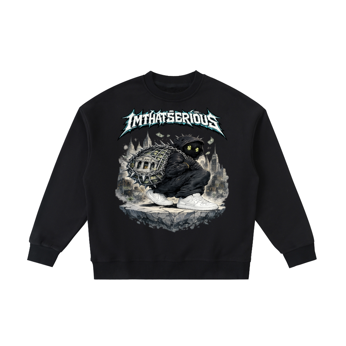 Bankrun,IMTHATSERIOUS,Kids,Kidswear,crewneck,sweatshirt