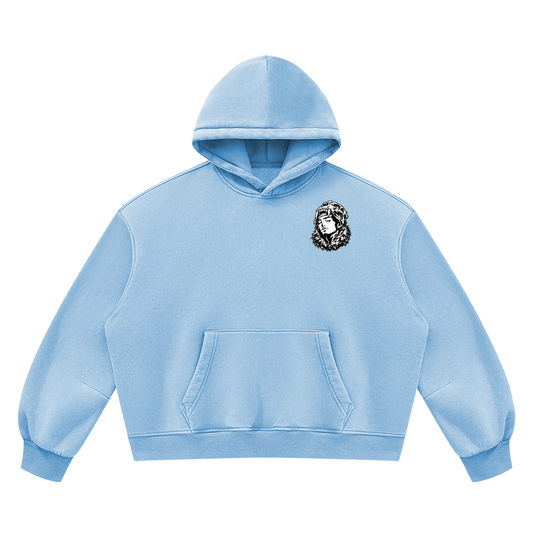 Overachievers Club' Vintage Wash Boxy Fleece Hoodie & Sweatpant