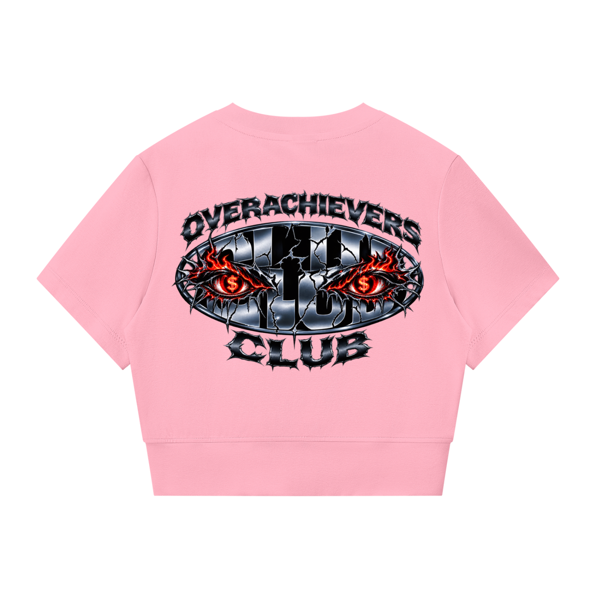 Overachievers Club' Women’s Paneling Full Zip T-Shirt