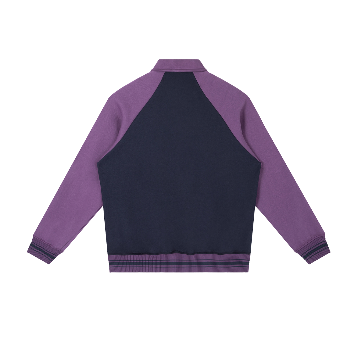 Bones' Contrast Sleeve Baseball Jacket Fit