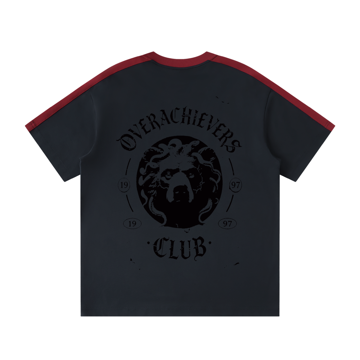 Overachievers Club' Colorblock Striped T-Shirt