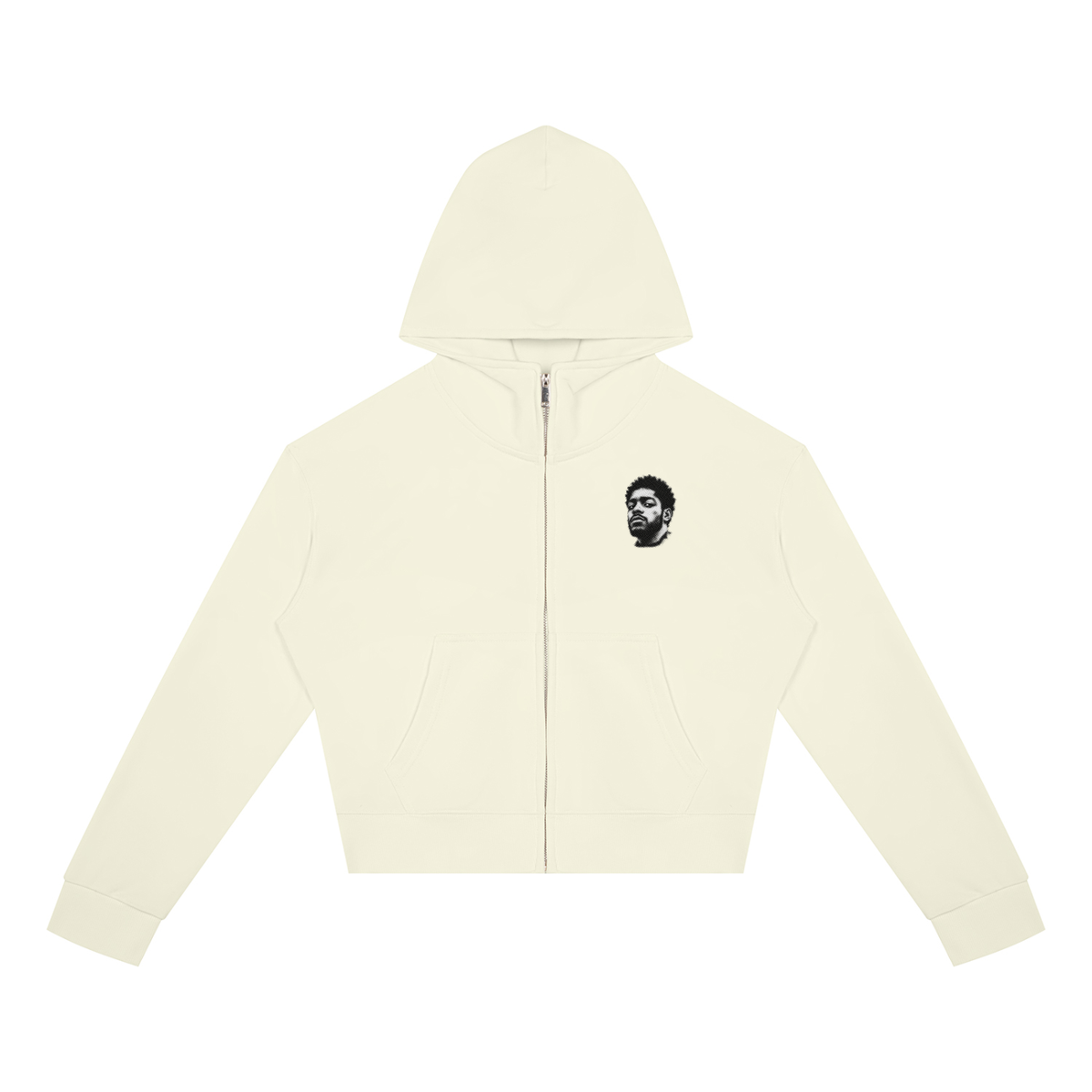 Overachievers Club' Women's Crop Full Zip Hoodie