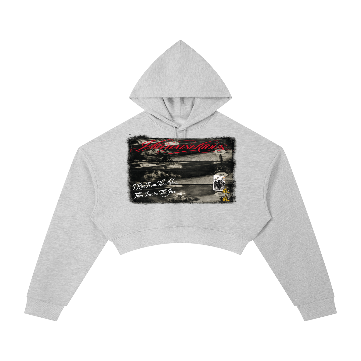Essential Cropped Hoodie