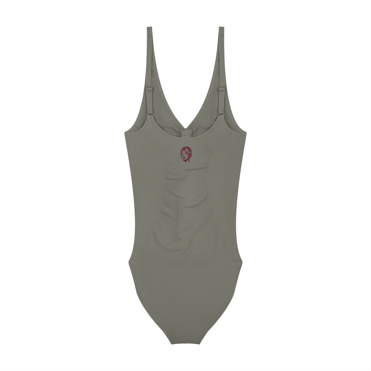 Women’s Full-Zip Ruched Bodysuit