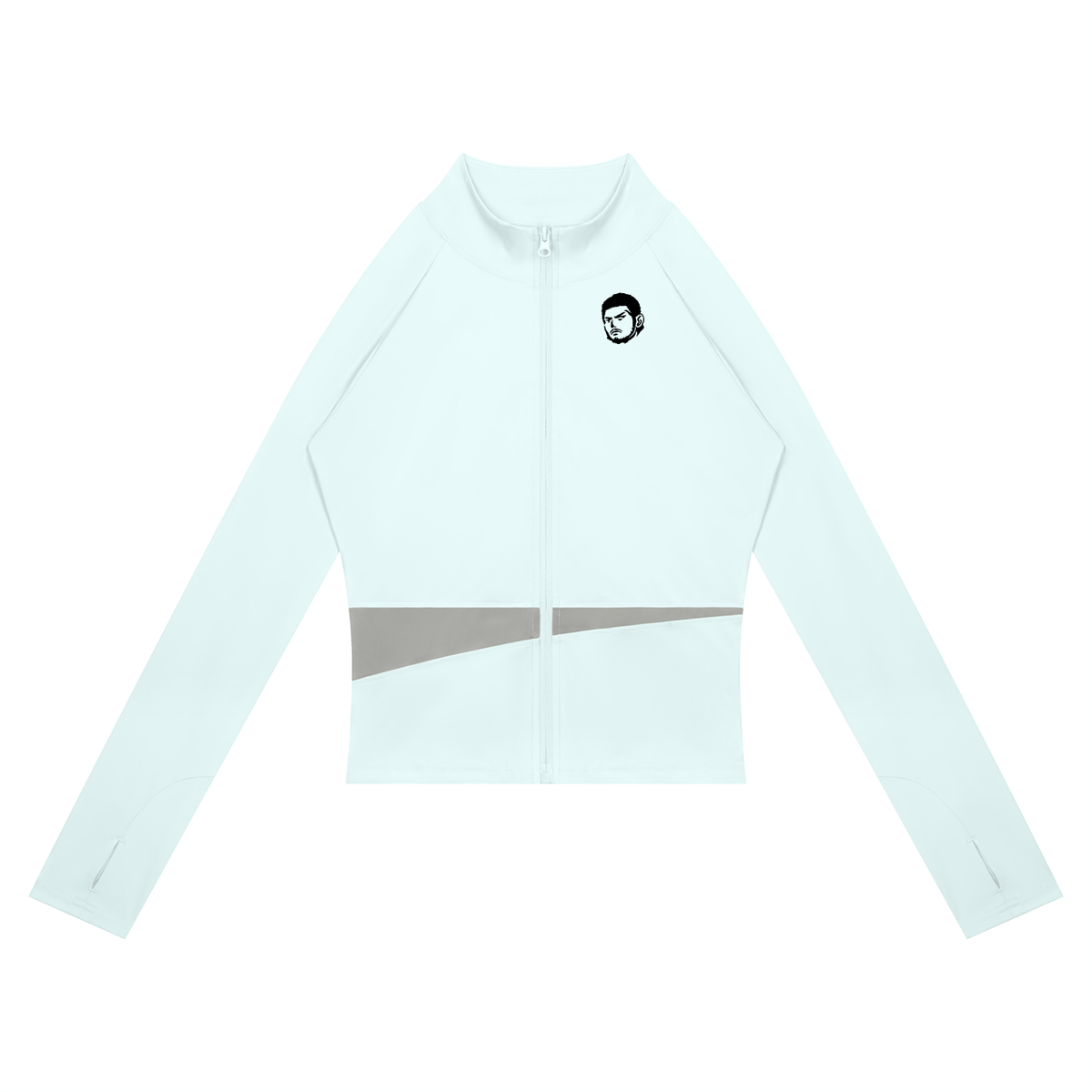 Women's Panelled Long Sleeve Yoga T-Shirt, Jacket & Leggings Fit