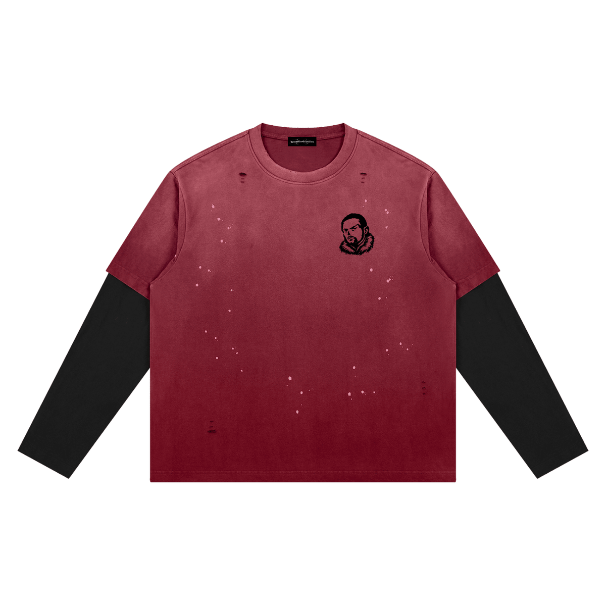 Overachievers Club' Vintage Wash Distressed Layer T-Shirt - ImThatSerious
