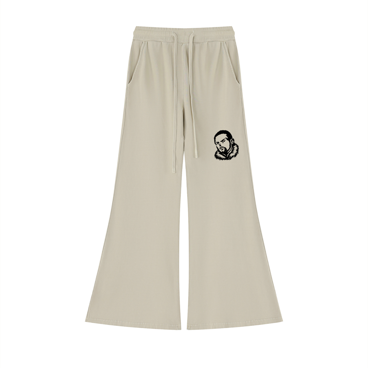 Overachievers Club' Women’s Vintage Wash Crop Sweatshirt & Flared Sweatpants