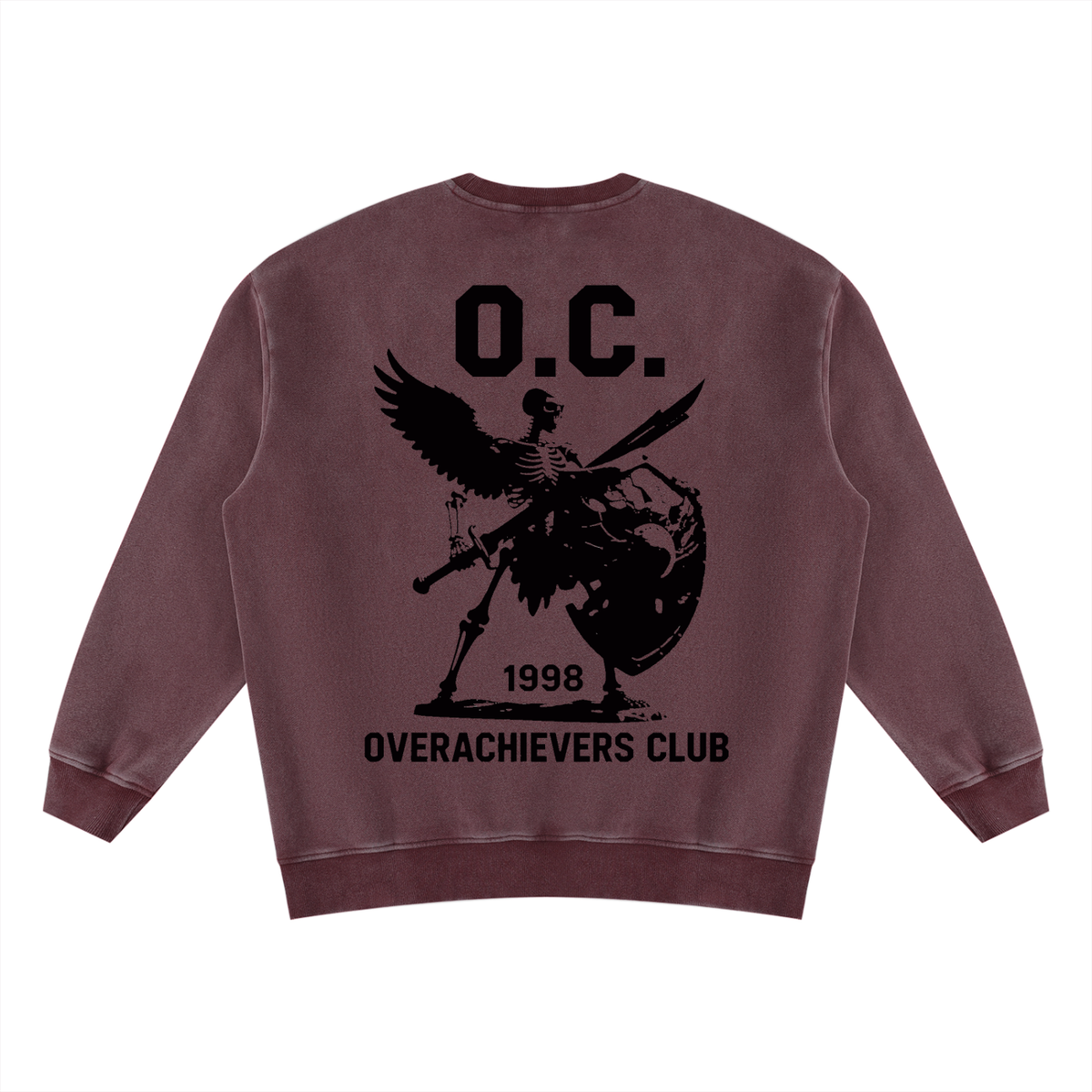 Overachievers Club' Vintage Wash Fleece Sweatshirt
