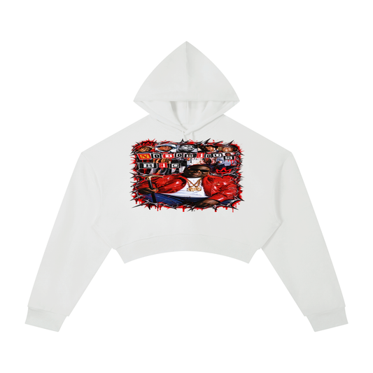 Biggie' Cropped Hoodie