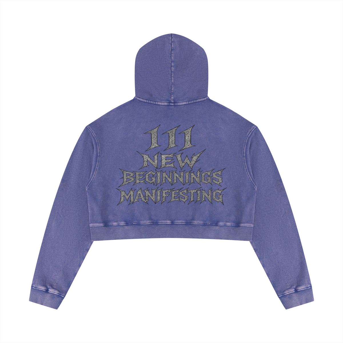 Alicia Keys' Mineral Washed Crop Hoodie & Sweatpant Tracksuit