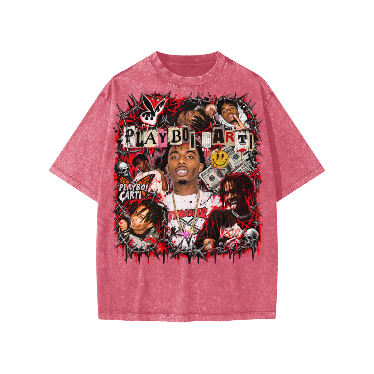 Carti' Snow Washed Kids' T-Shirt