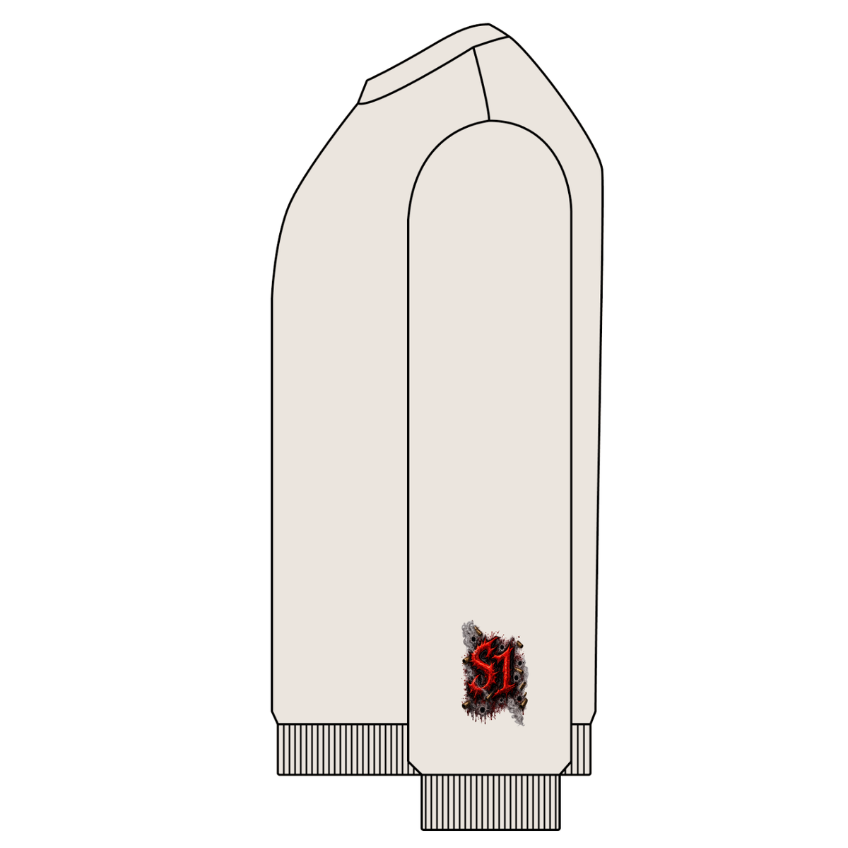 Durk' Snow Washed Oversized Sweatshirt