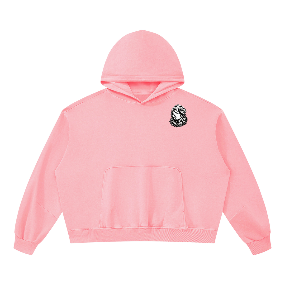 Overachievers Club' Boxy Vintage Washed Hoodie, Sweatpant & Sweatshirt Fit